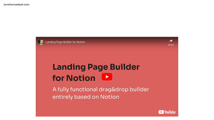 Landing Page Builder for Notion image