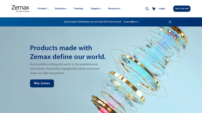 Zemax Landing Page