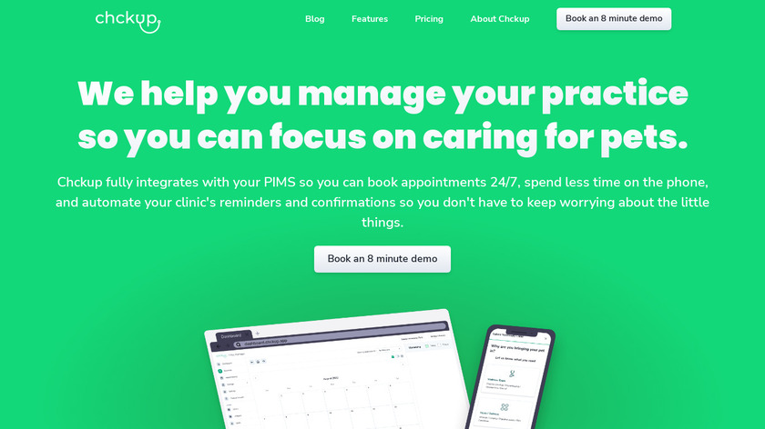 Chckup Landing Page