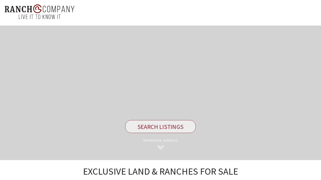 Ranchland Landing page