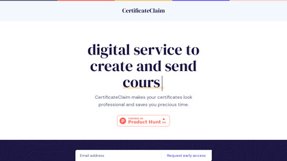 CertificateClaim image
