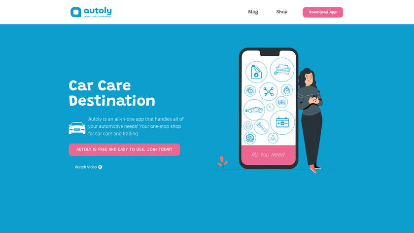 Autoly Landing Page