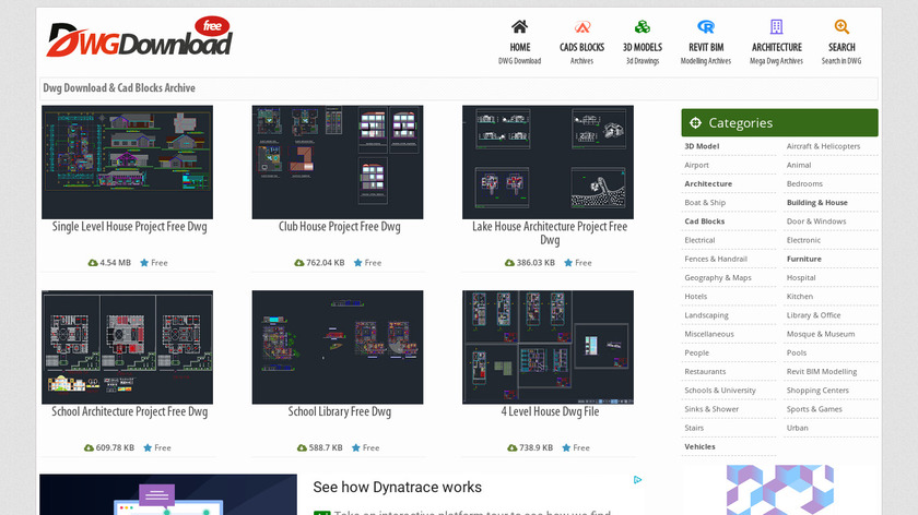 DWGDownload Landing Page