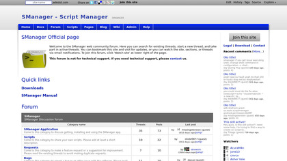 Script Manager – SManager image