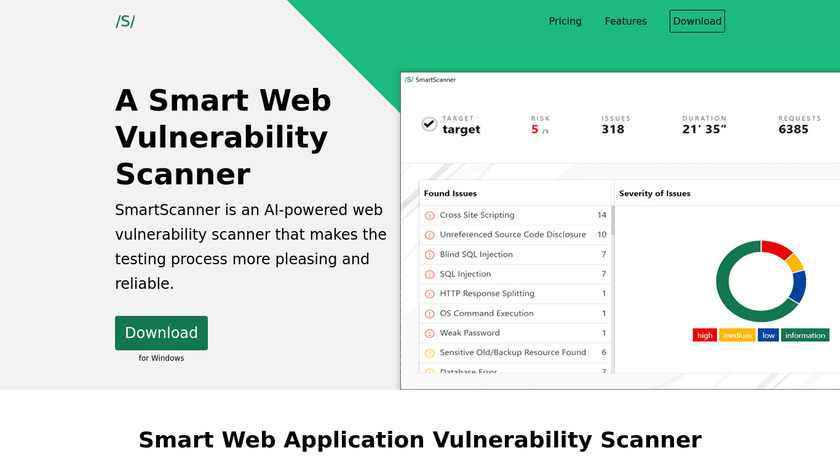 SmartScanner Landing Page
