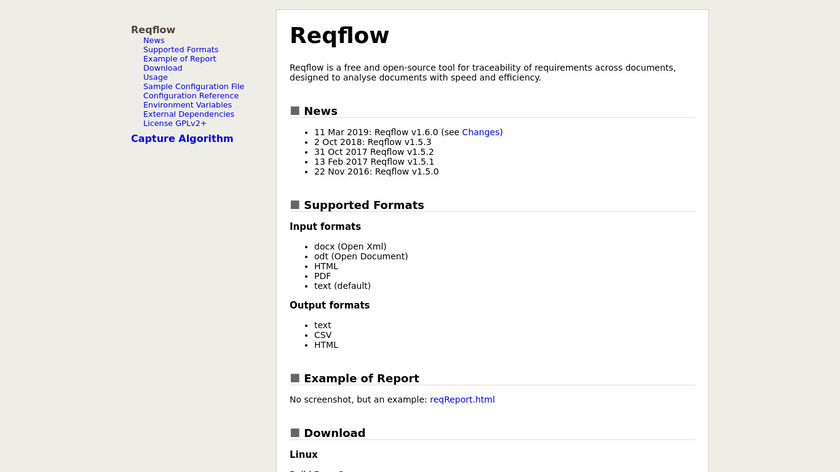 Reqflow Landing Page