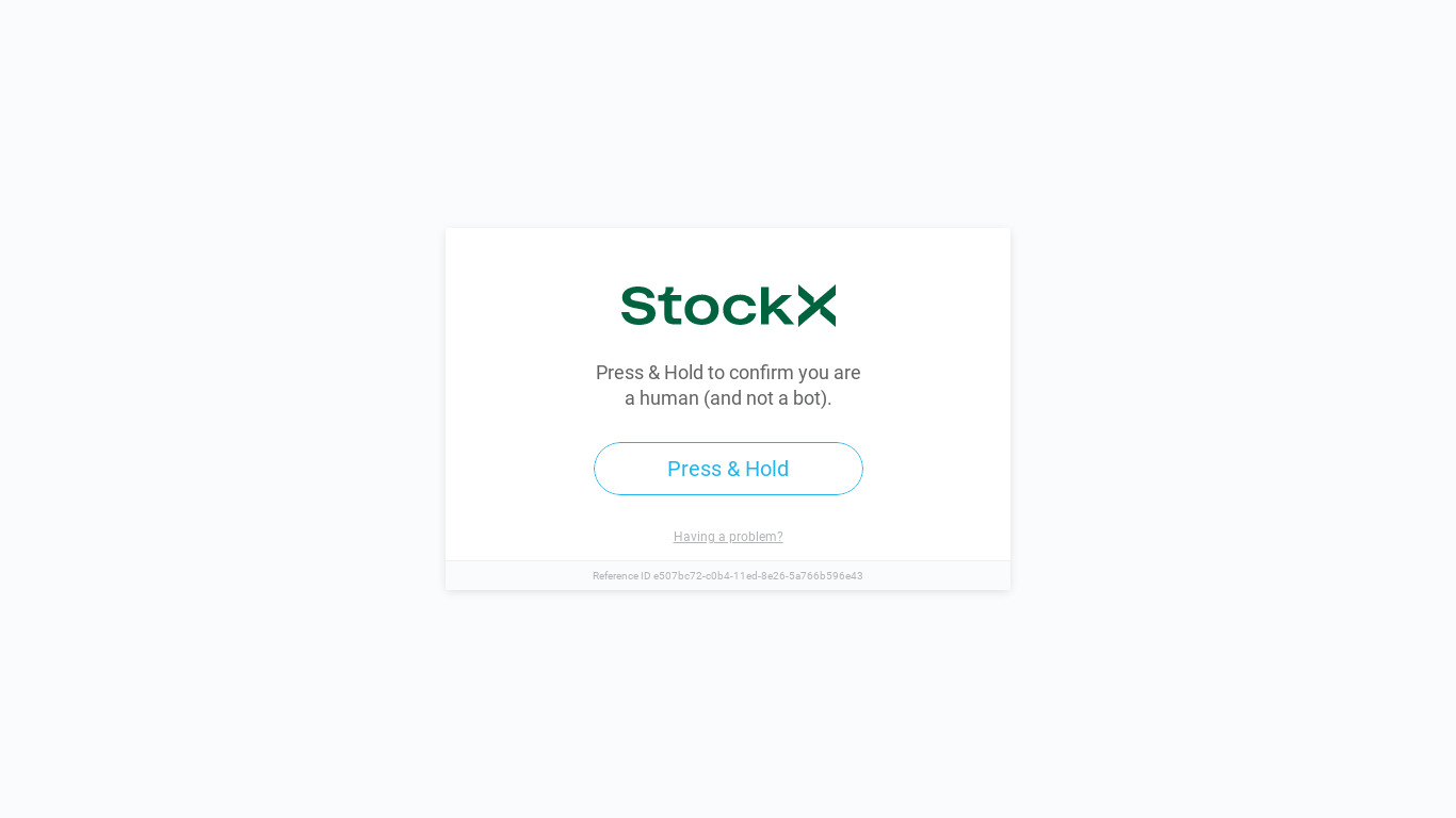 StockX Landing page