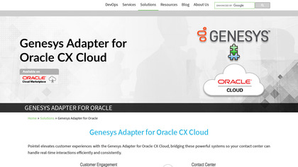 Pointel Genesys Adapter for Oracle image