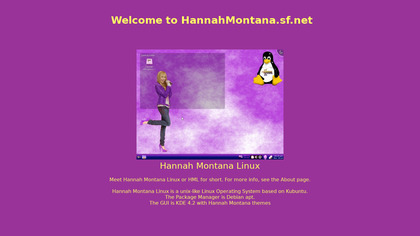 Hannah Montana Linux image