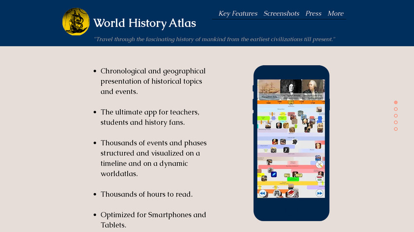 World History Atlas Landing Page