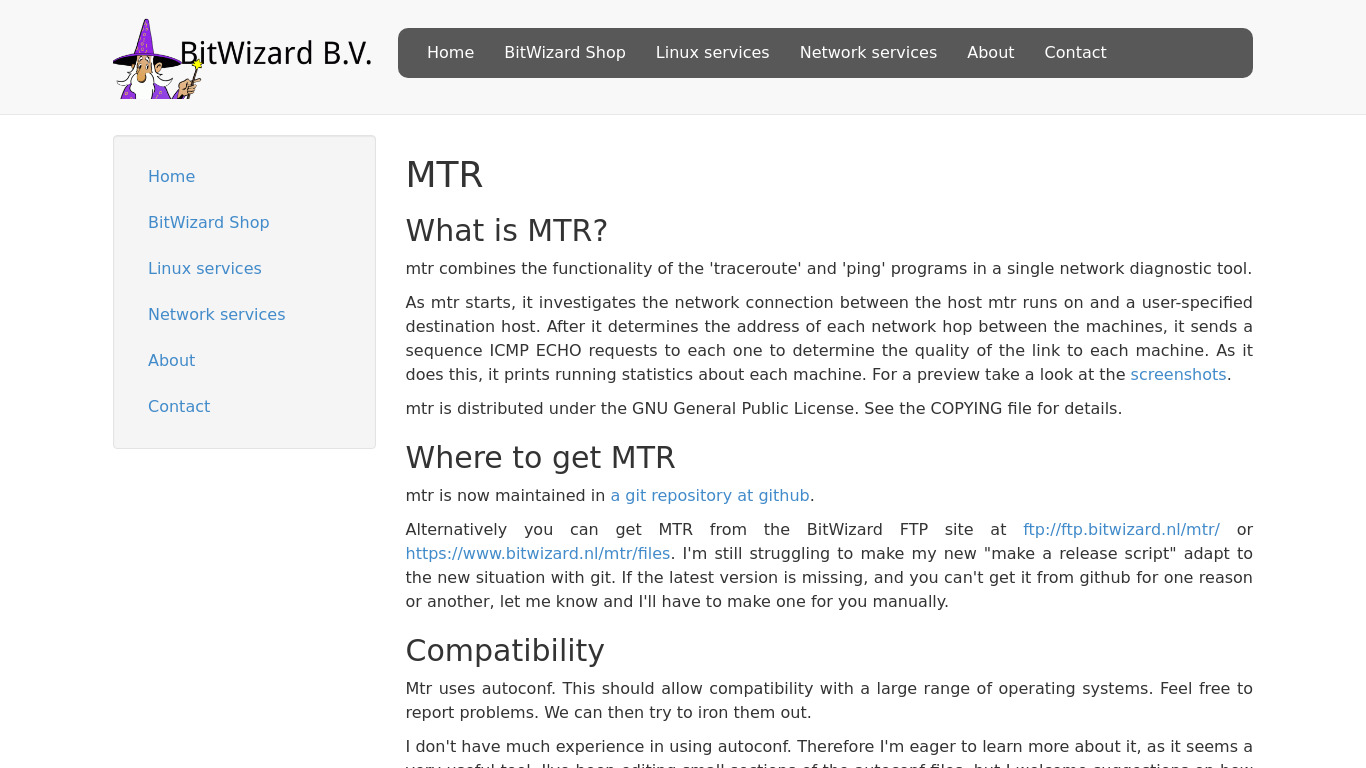 mtr Landing page