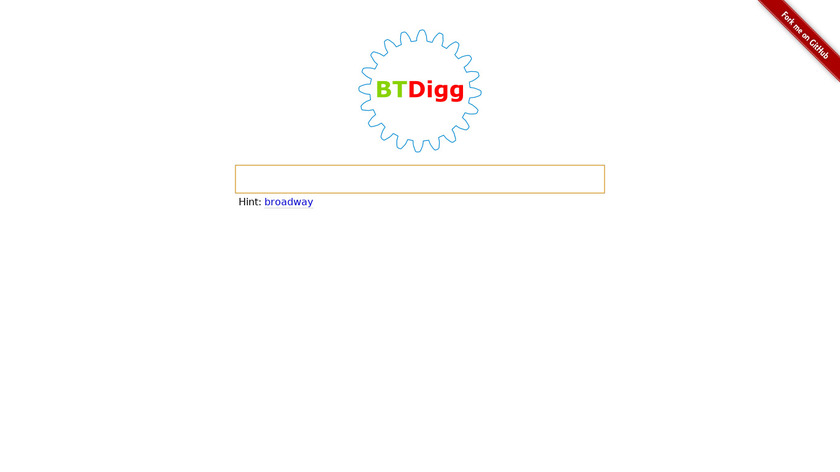 BTDigg Landing Page