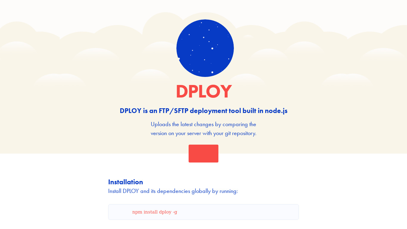 DPLOY Landing page