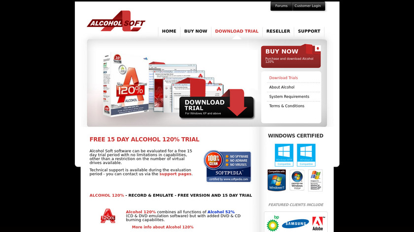 Alcohol Landing Page