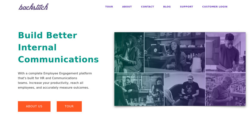 backstitch Landing Page