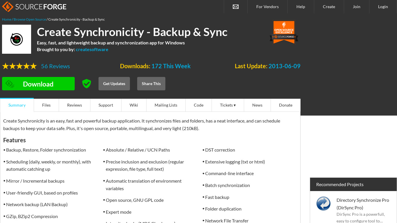 Create Synchronicity Landing page