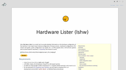 Hardware Lister image