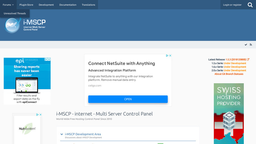 i-MSCP Landing Page