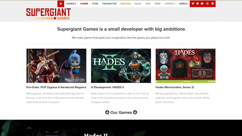 Bastion Landing Page