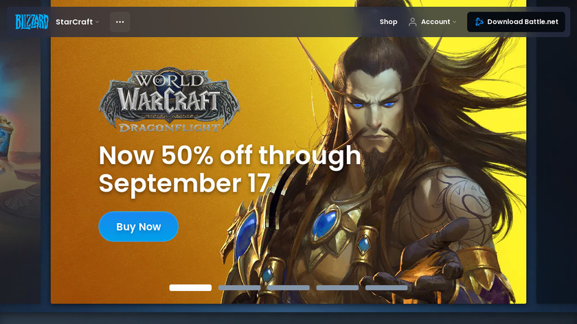 World of Warcraft Landing Page
