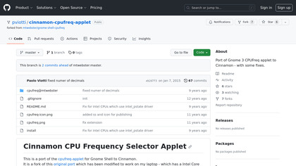 CPU Frequency Selector image