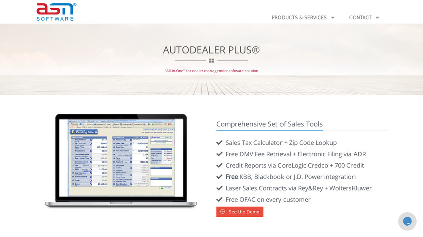 AutoDealer Plus Landing Page