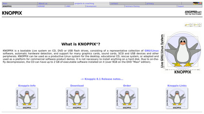 Knoppix image