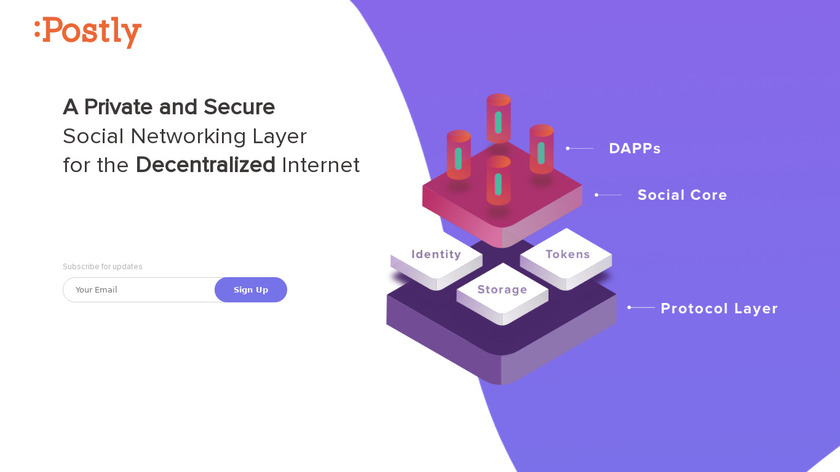 Postly Landing Page