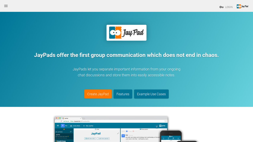 JayPad Landing Page