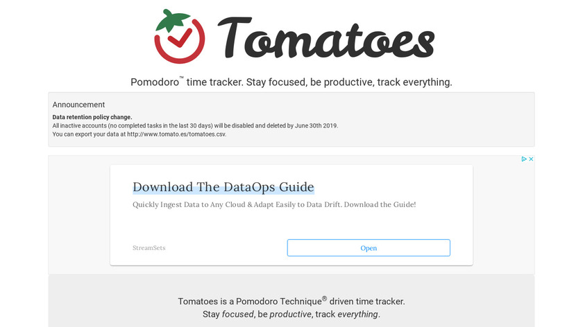 Tomatoes Landing Page