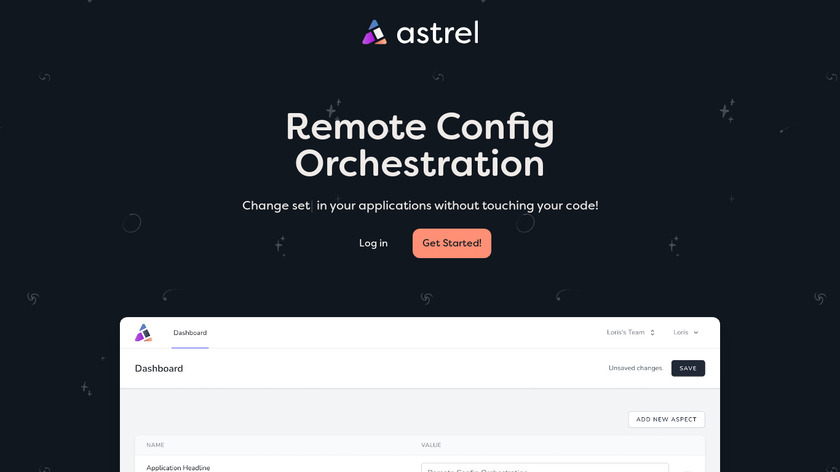 Astrel Landing Page