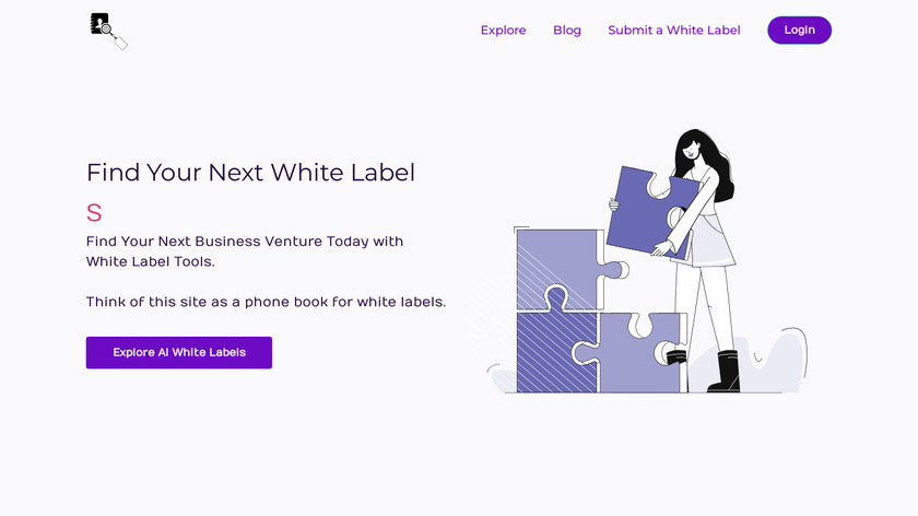 White Label Tools Landing Page