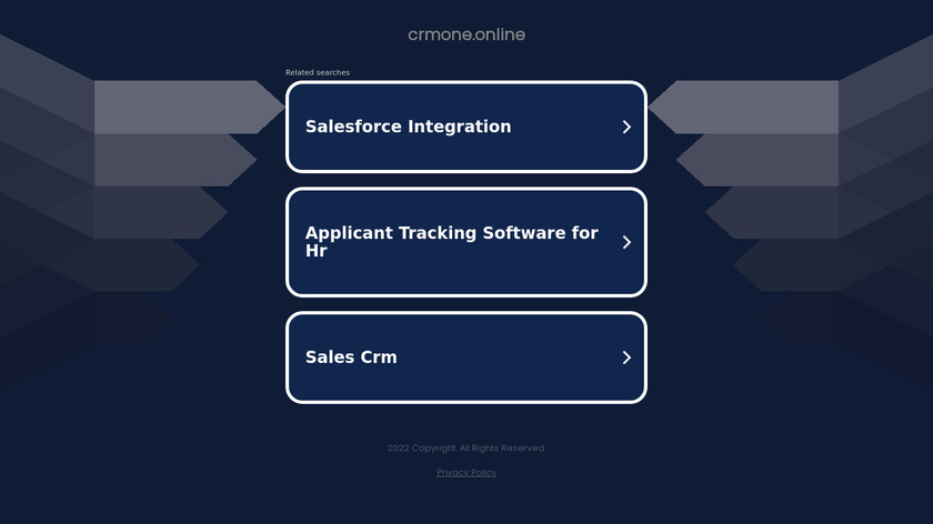 CRMOne.online Landing Page
