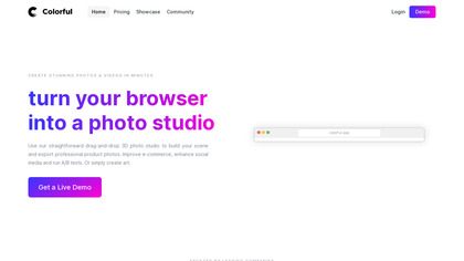 Packshot Generator by Colorful image