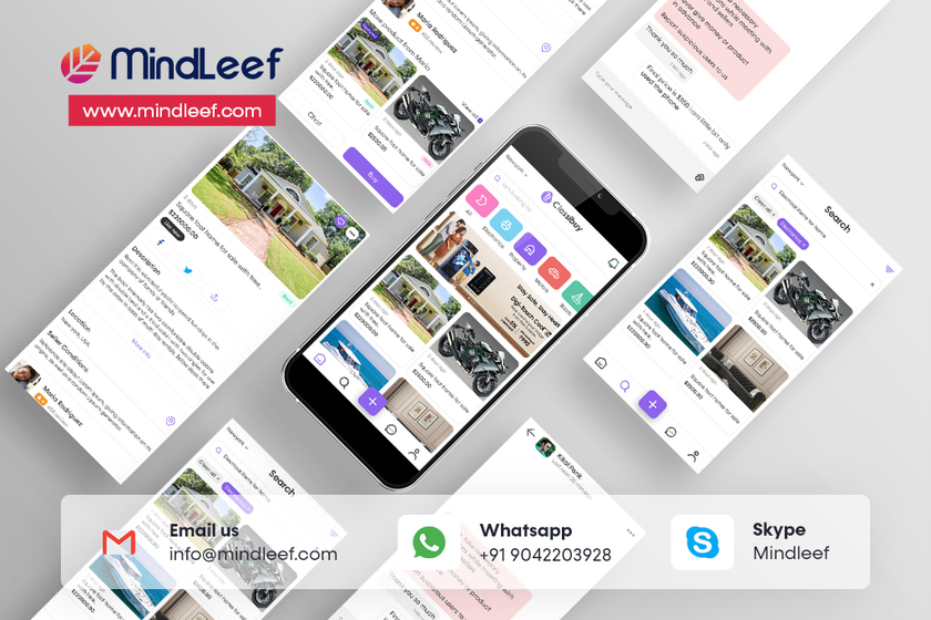 MindLeef OfferUp Clone Landing Page