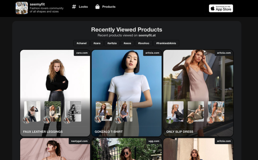 seemyfit.at Landing Page