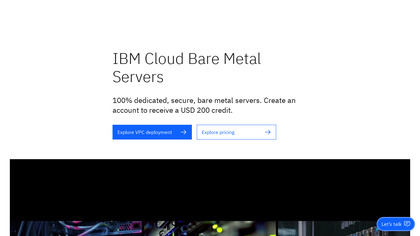 IBM Cloud Bare Metal Servers image