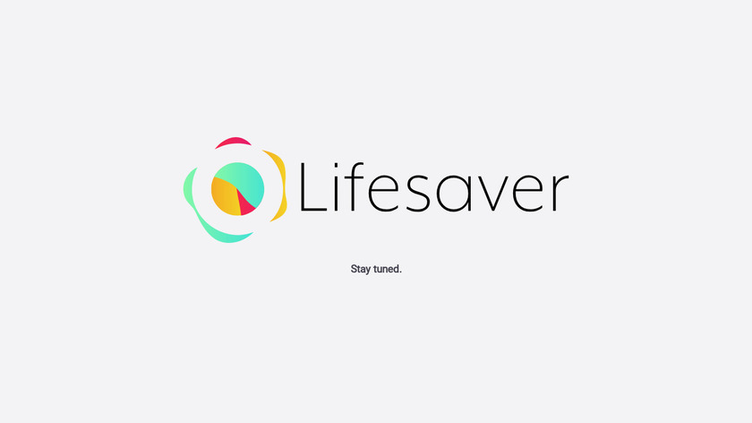 Lifesaver Landing Page