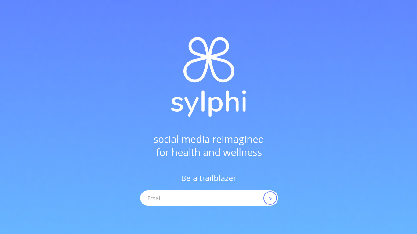 Sylphi Landing page