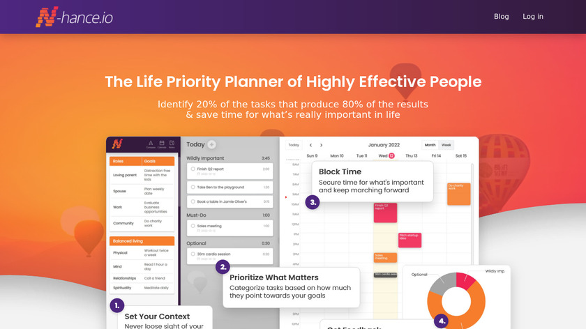 N-hance.io Landing Page
