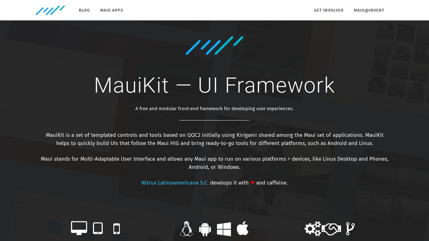 Shelf (Maui Applications) Landing Page