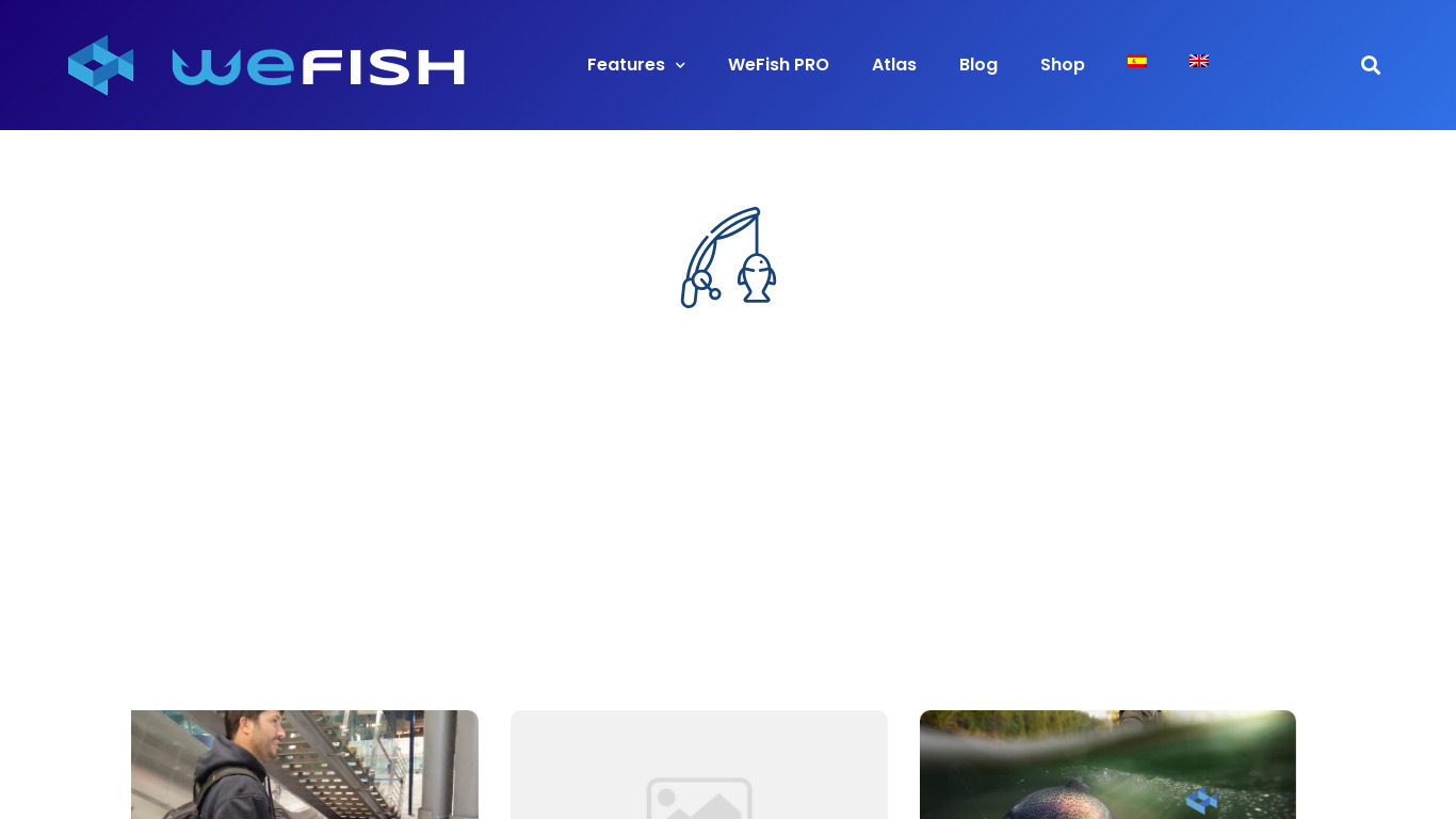 WeFish Landing page