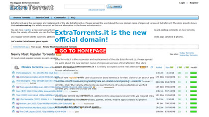 ExtraTorrents image