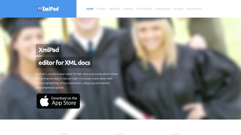 WMHelp XMLPad Landing Page