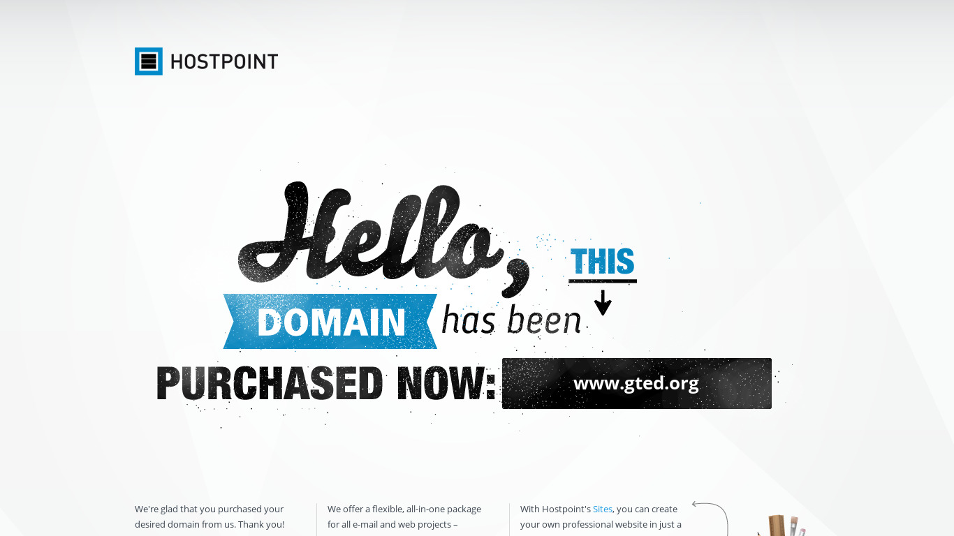 gted Landing page