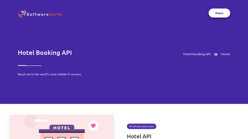 Software Xprts Hotel Booking Api Landing Page