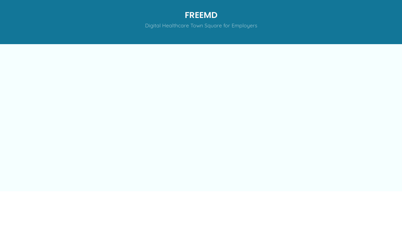 freemd Landing page
