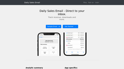 Daily Sales Email image