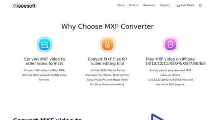 Aiseesoft MXF Converter image