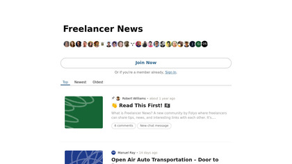 Freelancer News image